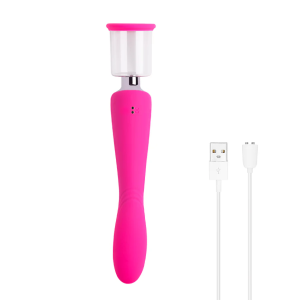 Alon Pink Dual Vibrator – Clitoral Suction & G-Spot Stimulation in One