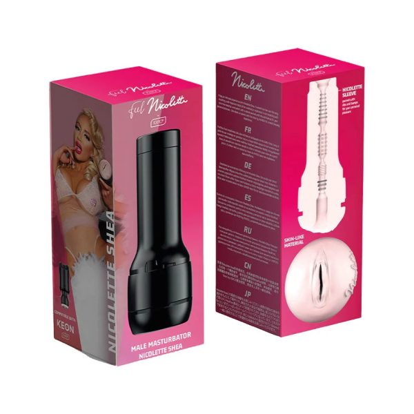 Premium Nicolette Stroker - Realistic Multi-Texture Pleasure Toy for Intense Orgasmic Experiences