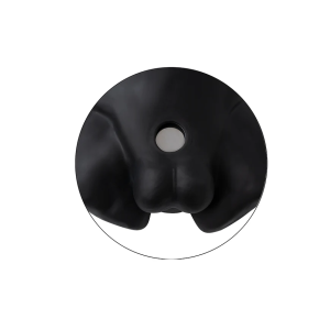 Premium Black Modular Torso - Ultra-Realistic Silicone with Interchangeable Dildo System