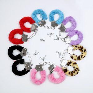 Toys Bundled And Bound Plush Handcuffs